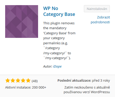Plugin - No category WP
