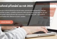 OnlinePriznani.cz danove priznani za rok 2020