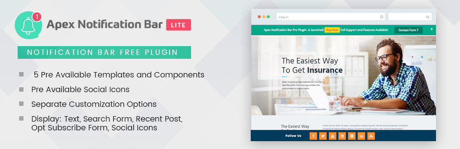 Apex Notification Bar Lite notifikacni lista