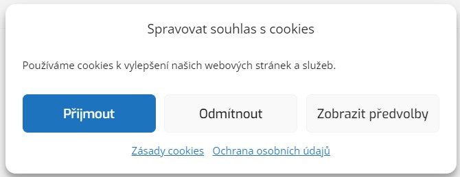 Cookie lista Complianz nahled