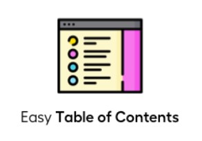 WordPress plugin Easy Table of Contents logo